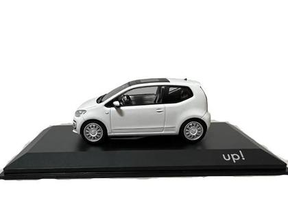 Volkswagen white up! ミニカー 1:43 Miniatura Volkswagen Up Branco Metal 1:43 - China - Carrinhos e