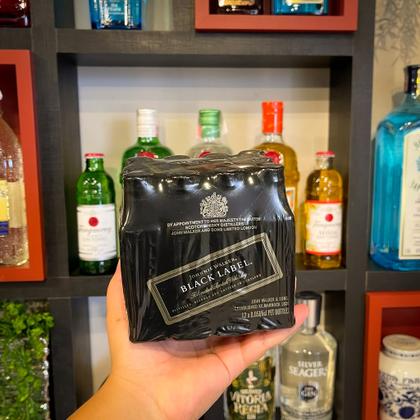 Miniatura Whisky Johnnie Walker Black Label 50ml 12 Unidades Imagem de Miniatura Whisky Johnnie Walker Black Label 50ml 12 Unidades