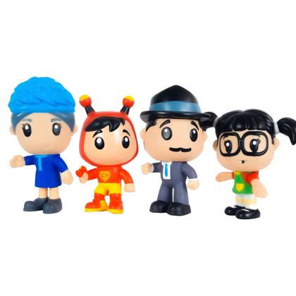 Miniaturas Chaves Professor Girafales Chapolin Chiquinha Bonecos