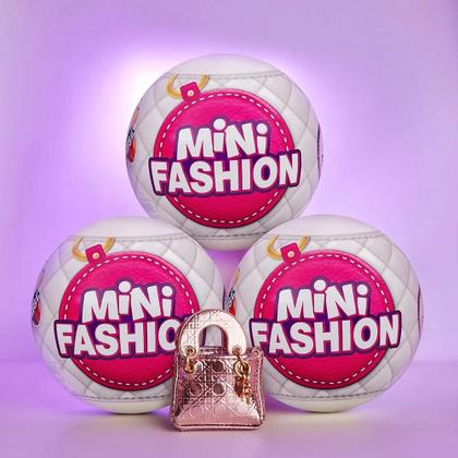 Imagem de Miniaturas De Moda: Bolsas, Sapatos, Bolas E Brinquedos Zuru 5 Surprise Blind Box Mini Brands