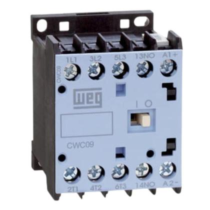 Imagem de Minicontator Weg 220V 9A Tripolar 1NA CWC09-10-30V26