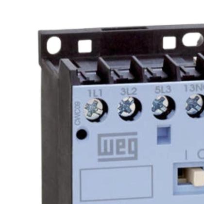 Imagem de Minicontator Weg 220V 9A Tripolar 1NA CWC09-10-30V26