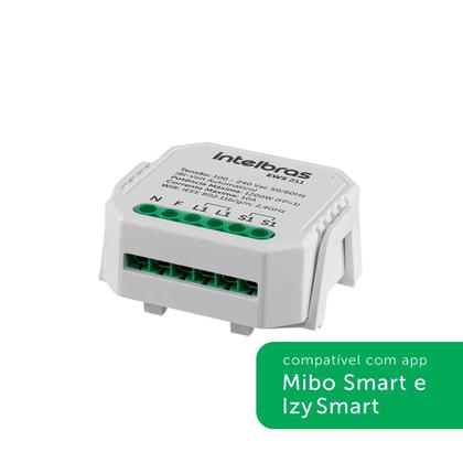 Imagem de Minicontrolador Smart Wi-Fi para 1 Interruptor EWS 211 Intelbras