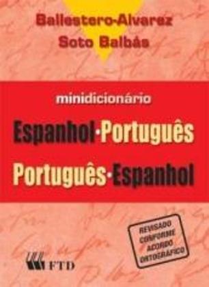 Imagem de Minidicionario Espanhol Portugues Vv - Ballestero - Ftd