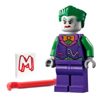 Imagem de Minifigura LEGO Super Heroes DC Batman Joker com pé-de-cabra