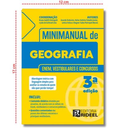 Imagem de Minimanual de Química - Enem - Vestibulares e Concursos - Questões Comentadas