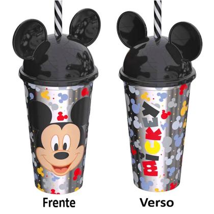 Imagem de Minnie Mickey Kit 10 Copos Orelhas Festa Aniversario Plasutil