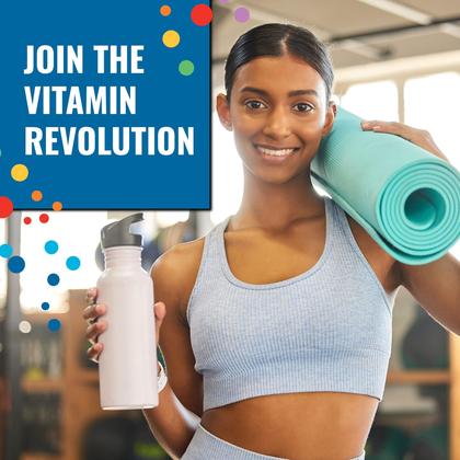 Imagem de Mistura de bebidas multivitamínicas Ener-C  pacotes de vitaminas para água, pacotes de eletrólitos em pó, mistura de bebidas vitamínicas, mistura líquida de hidratação, reforço imunológico para adultos, energia saudável  framboesa, 60 unidades