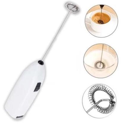 Imagem de Misturador Bebidas Ovos Portátil Elétrico Bateria Mini Mixer