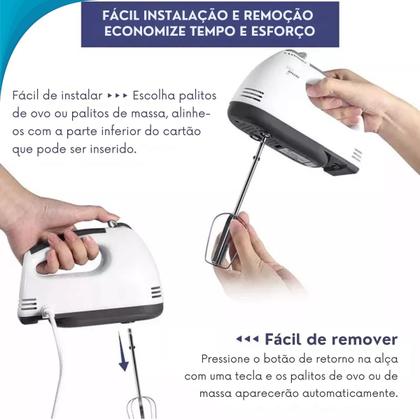 Imagem de Misturador Elétrico Para Alimentos Pratico Dia Dos Pais