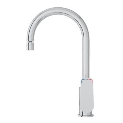 Imagem de Misturador Monocomando De Mesa Para Cozinha Com Bica Móvel Level One Cromado Deca