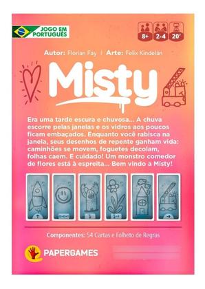 Imagem de Misty - Jogo De Cartas Criatividade Planejamento Tático