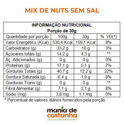 Imagem de Mix de Nuts Sem Sal 1 kg  Campeão de Vendas