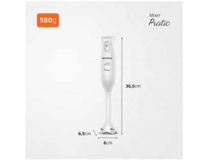 Imagem de Mixer 2 em 1 Mondial 200W Branco M-15-W