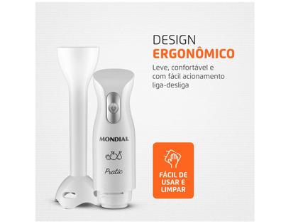 Imagem de Mixer 2 em 1 Mondial 200W Branco M-15-W