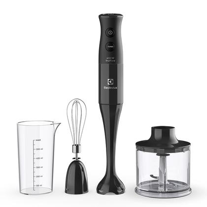 Mixer 3 Em 1 127V Cinza Escuro Com Haste Em Aço Inox Electrolux Original Eib20 900921567 Imagem de Mixer 3 Em 1 127V Cinza Escuro Com Haste Em Aço Inox Electrolux Original Eib20 900921567