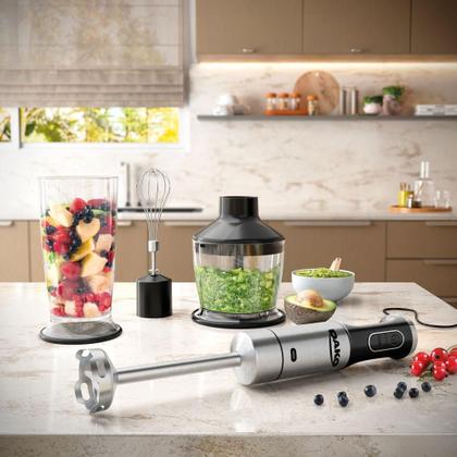 Imagem de Mixer 3 em 1 Dako 800W Função Turbo Preto e Inox 127V