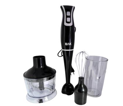 Mixer 3 em 1 Turbo Multifuncional Processador Bak Preto 127v