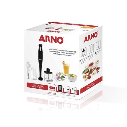Mixer Arno Turbomix Pro 3 Em 1 Imagem de Mixer Arno Turbomix Pro 3 Em 1