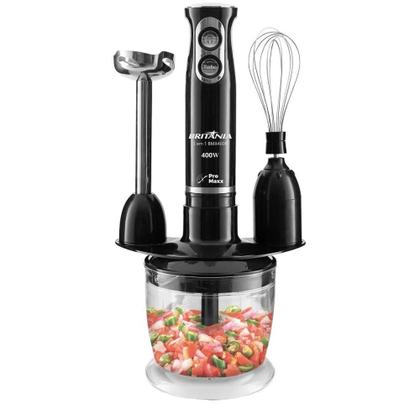 Imagem de Mixer Britânia BMX400P, Jarra 1,2 Litros, 400W, Preto
