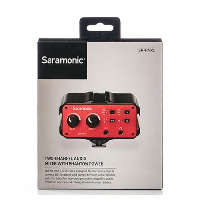 Imagem de Mixer De Audio Para Camera - Sr-pax1 - Saramonic Com Nf