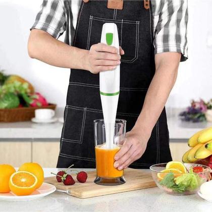 Imagem de Mixer De Mão 250w Compacto Leve E Ergonômico Triturador Bebidas Multiuso Praticidade