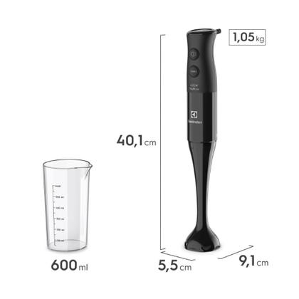 Imagem de Mixer Electrolux Preto 400W com Tecnologia TruFlow (EIB05)
