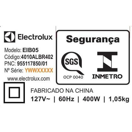 Imagem de Mixer Electrolux Preto 400W com Tecnologia TruFlow (EIB05)