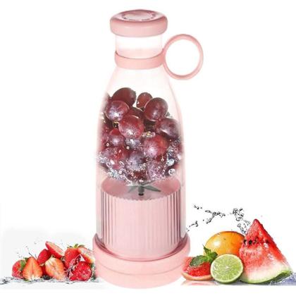 Imagem de Mixer Liquidificador Garrafa Juice 300ml Portátil USB