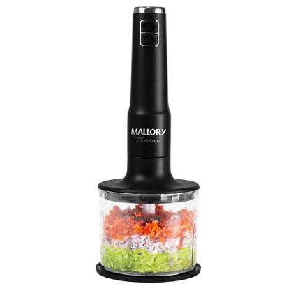 Imagem de Mixer Mallory sem Fio Multifree 4 em 1 150w Preto com Prata Bivolt
