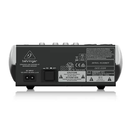 Imagem de Mixer Mesa de Som 6 Canais Mais Entrada USB para MP3 Xenyx QX602MP3 - Behringer