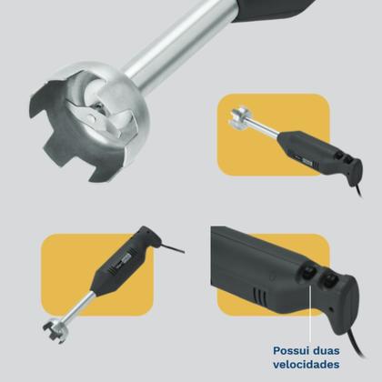 Imagem de Mixer One Profissional Haste 15 Cm 200w Marchesoni 127v