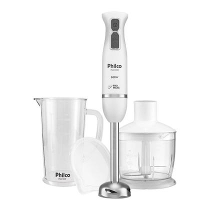 Imagem de Mixer Philco PMX1000 2 em 1, 500W, Copo de 950ml, 127V, Branco - 53201029