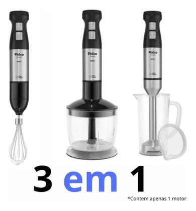 Imagem de Mixer Philco Pro Max 800w Inox 24 Velocidades Lâmina Inox