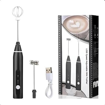 Imagem de Mixer Portátil Elétrico USB Cor Branco Recarregável