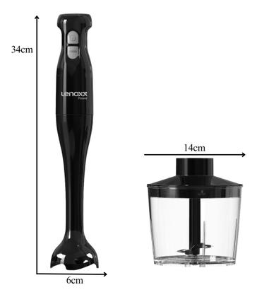 Imagem de Mixer Power 3 em 1 Turbo Processador Lenoxx Pmx411 60hz 200w