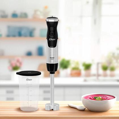 Imagem de Mixer Power Oster Black Inox OMIX370 220V Potência de 750W 4 Lâminas em Aço Inox