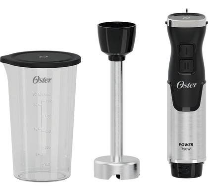 Imagem de Mixer Power Oster Black Inox Omix370 Cor Prata