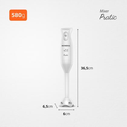 Imagem de Mixer Pratic Mondial Branco 200W M-15-W