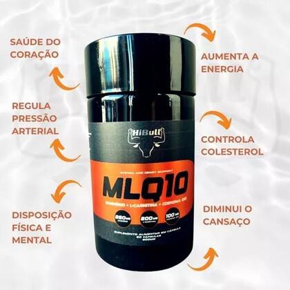 Imagem de MLQ10 - GAIA SEVEN: Trio cardio 800mg 60 cápsulas - Pré-treino Mais Força, Energia e Disposição