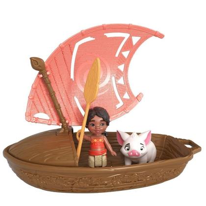 Imagem de Moana 2 Conjunto Canoa com Mini Boneca Surpresa - Mattel