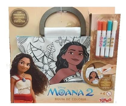 Imagem de Moana Filme 2 - Bolsa Para Colorir Moana Disney  - Toyng