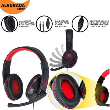 Imagem de Mobilador Gamer Completo Com Headset Teclado Multimídia Mouse Gamer Led e Pad Speed