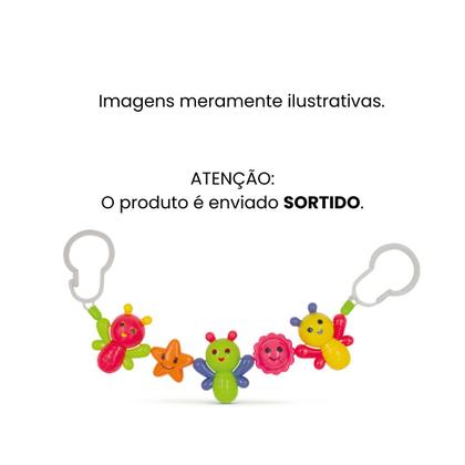 Imagem de Móbile Baby Bebê Animais Bichinhos Para Berço E Carrinho - Montessori - Pica Pau