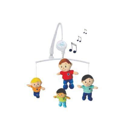 Imagem de Móbile Berço Bebê Musical E Giratório Menino S/ Pilha Unik