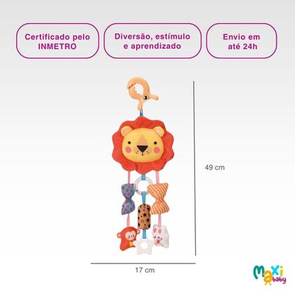 Imagem de Móbile Chocalho Para Carrinho e Berço de Bebê Clip Maxi Baby -