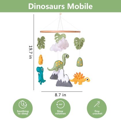 Imagem de Móbile de Berço Vlokup Dinossauro - Decoração de Quarto Infantil