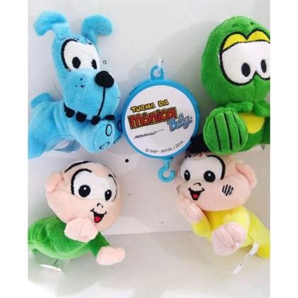 Imagem de Móbile Giratório Musical Turma Da Mônica Baby Cebolinha Cascão - Kitstar 