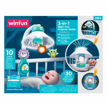 Imagem de Móbile Infantil Projetor - 3 em 1 - Hora de Dormir - Winfun