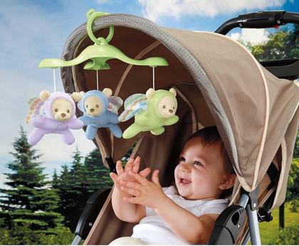 Imagem de Móbile Interativo De Berço e Carrinho 3 em 1 - Fisher Price CDN41